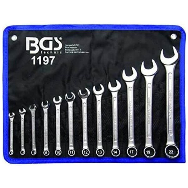 BGS 1197 Spanner Set 6mm to 22mm