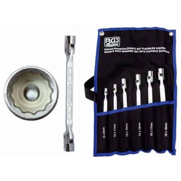 BGS1201 Flexi Ring Spanner Set