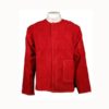 SWP Red Leather Welding Jacket