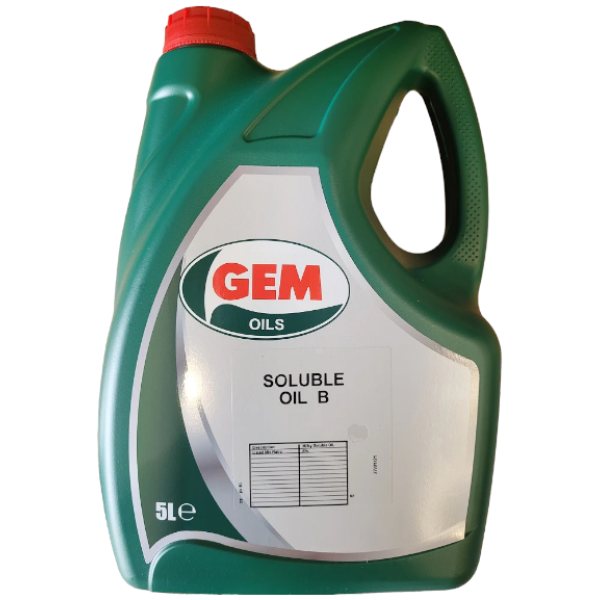 GEM Soluble Cutting Oil B – 5Ltr