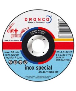 Dronco AS 46 T Cut and Grind Metal Cutting Disc 115mm