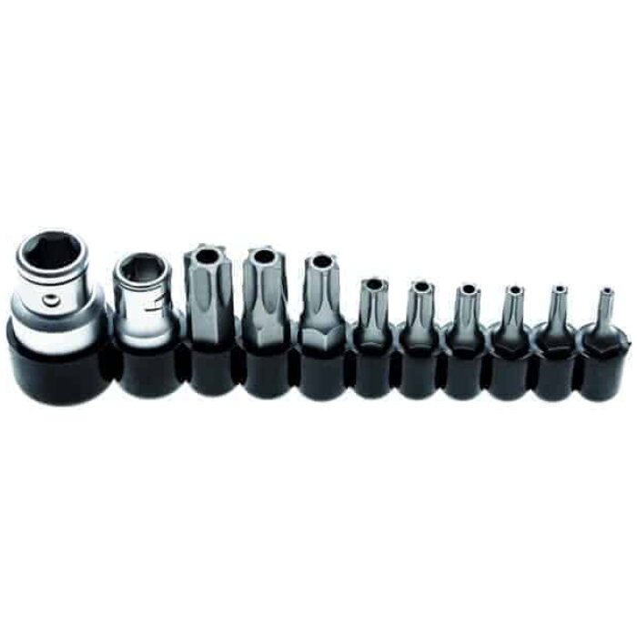 BGS 11-Piece Tamperproof T-Star Bit Set