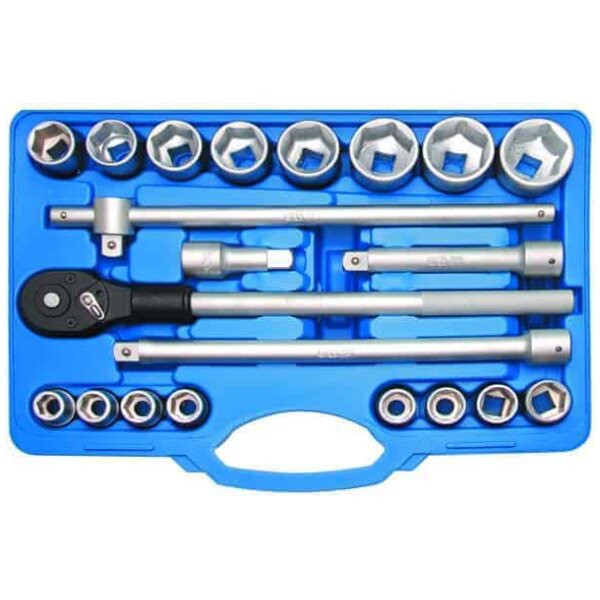 BGS 21-Piece Hexagon Socket Set 3/4inch