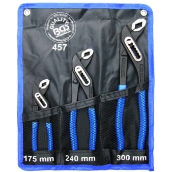 BGS 3-Piece Waterpump Pliers Set