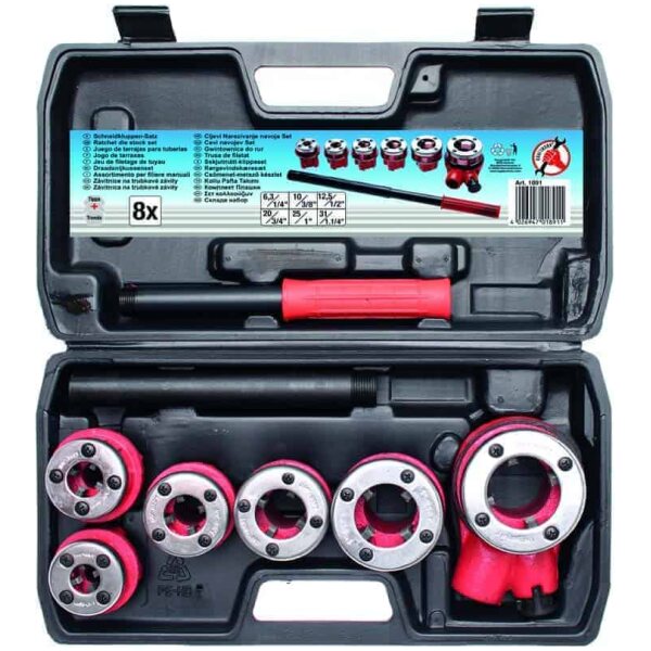 BGS 8-Piece Pipe Threading Set