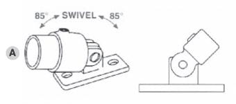 169-4 Swivel Locating Flange 48.3mm