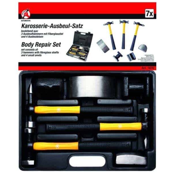 BGS 7-Piece Body Repair Set