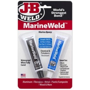 JB Weld Marine Weld Epoxy Twin Tube