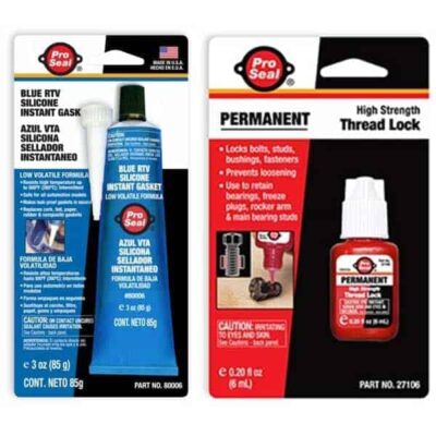 Threadlocks & Gasket Makers