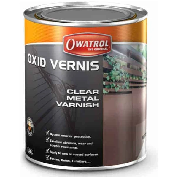 Owatrol Oxid Vernis Clear Metal Varnish (Satin 750ml)