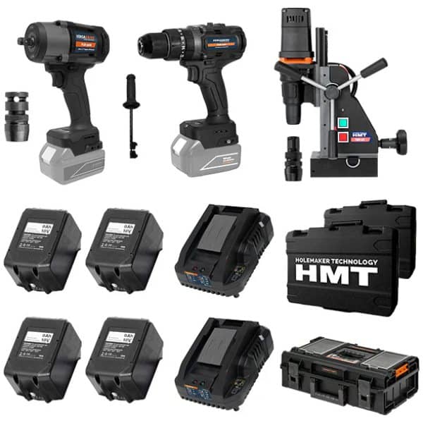 HMT Jumbo Cordless package - V36+Combi Drill+Wrench