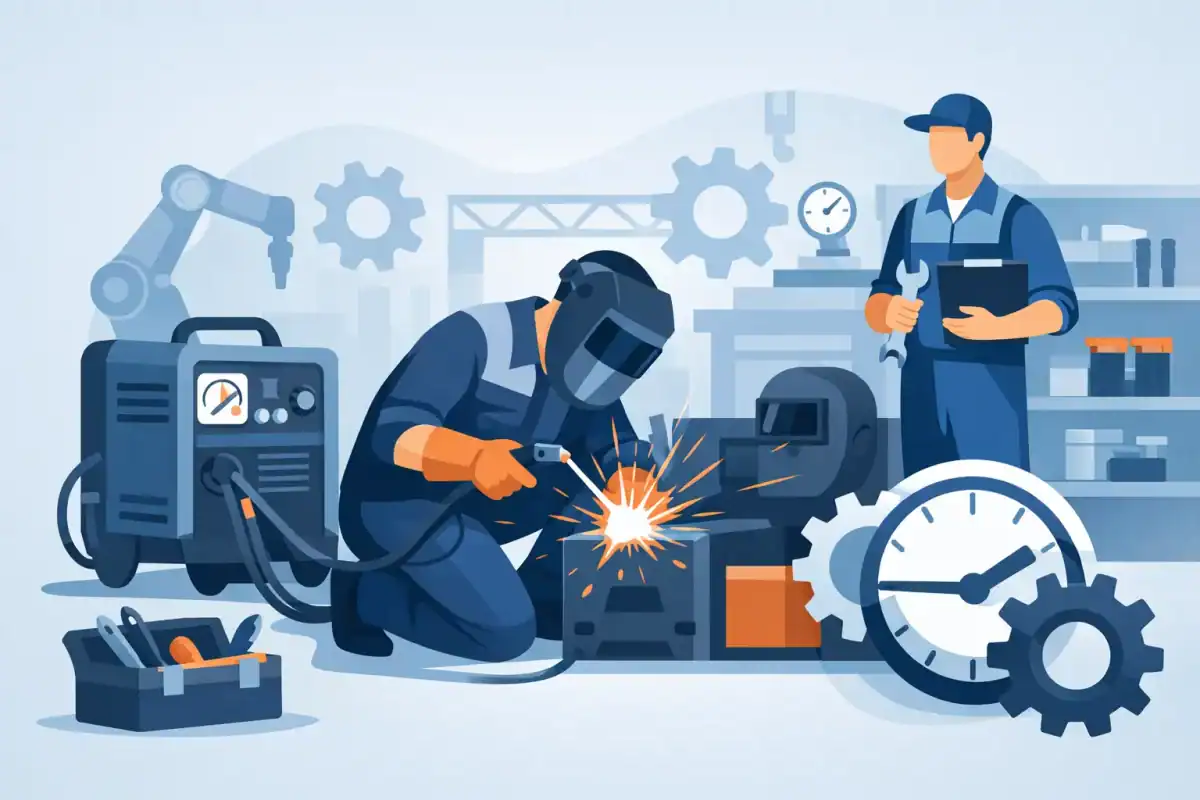 Welding Equipment Repair That Reduces Downtime
