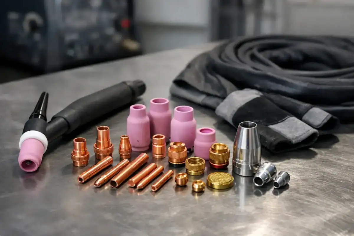 TIG Torch Consumables List for Daily Use