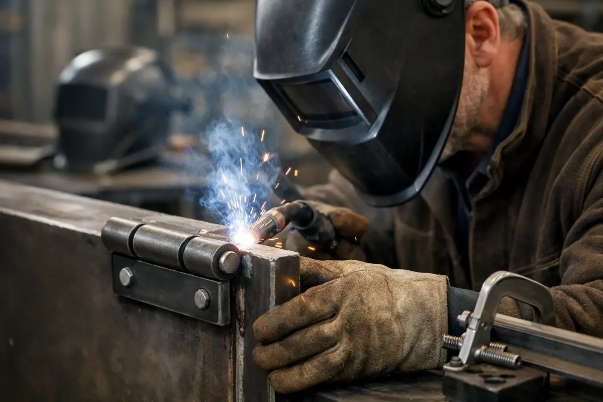 How to Fit Weldable Hinges Properly