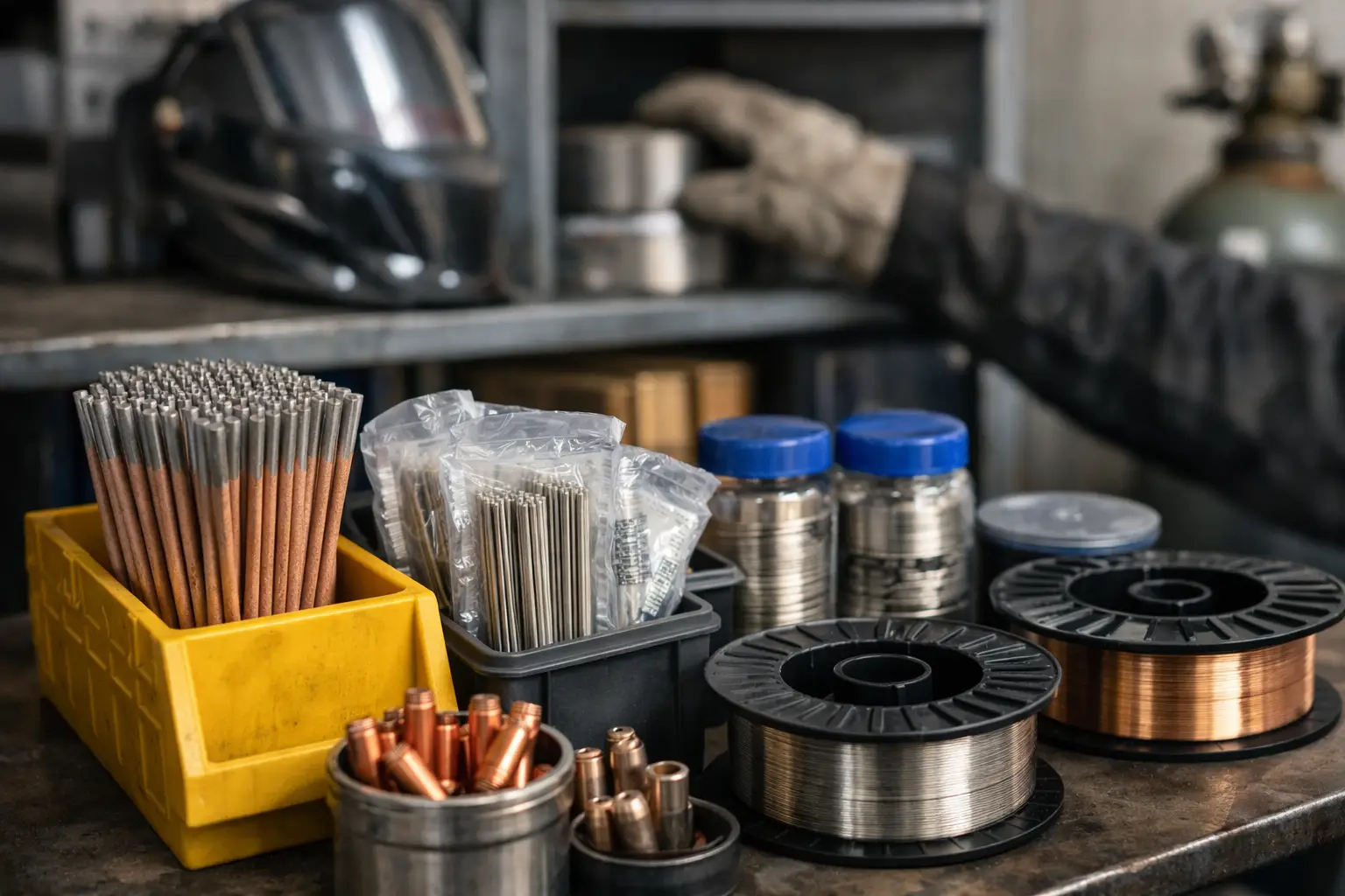 How to Store Welding Consumables Properly