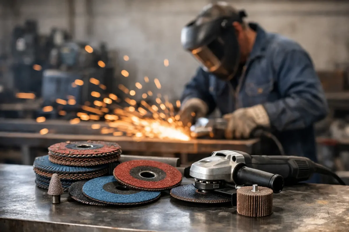 Industrial Abrasives for Fabrication Work
