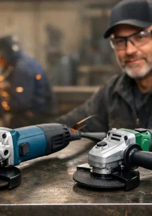 Corded vs Cordless Angle Grinders for Fabrication Work