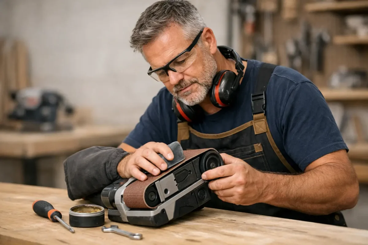 How to Maintain Belt Sanders for Trade Use