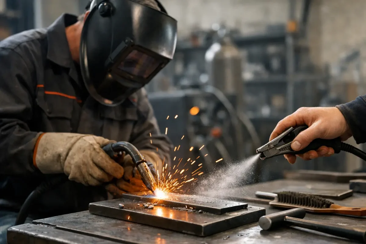 How to Prevent Welding Spatter on Fabrication Jobs