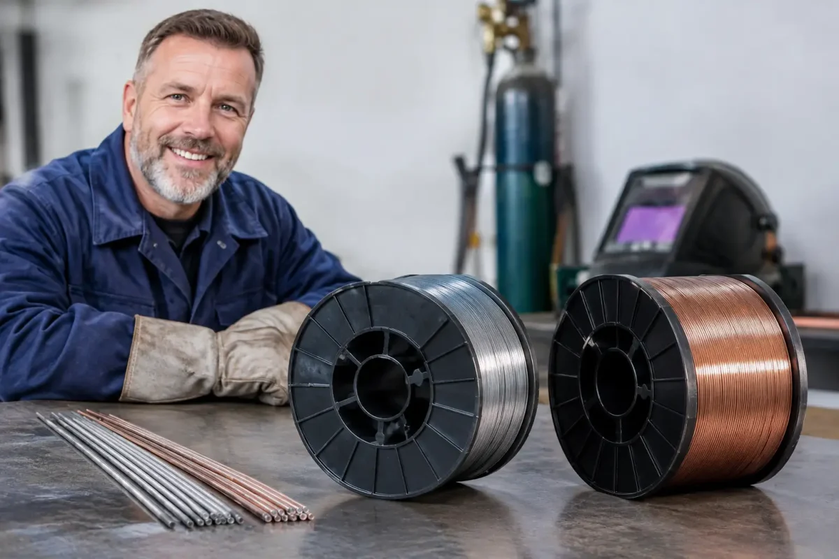 Flux Cored Versus Solid Wire for Fabrication