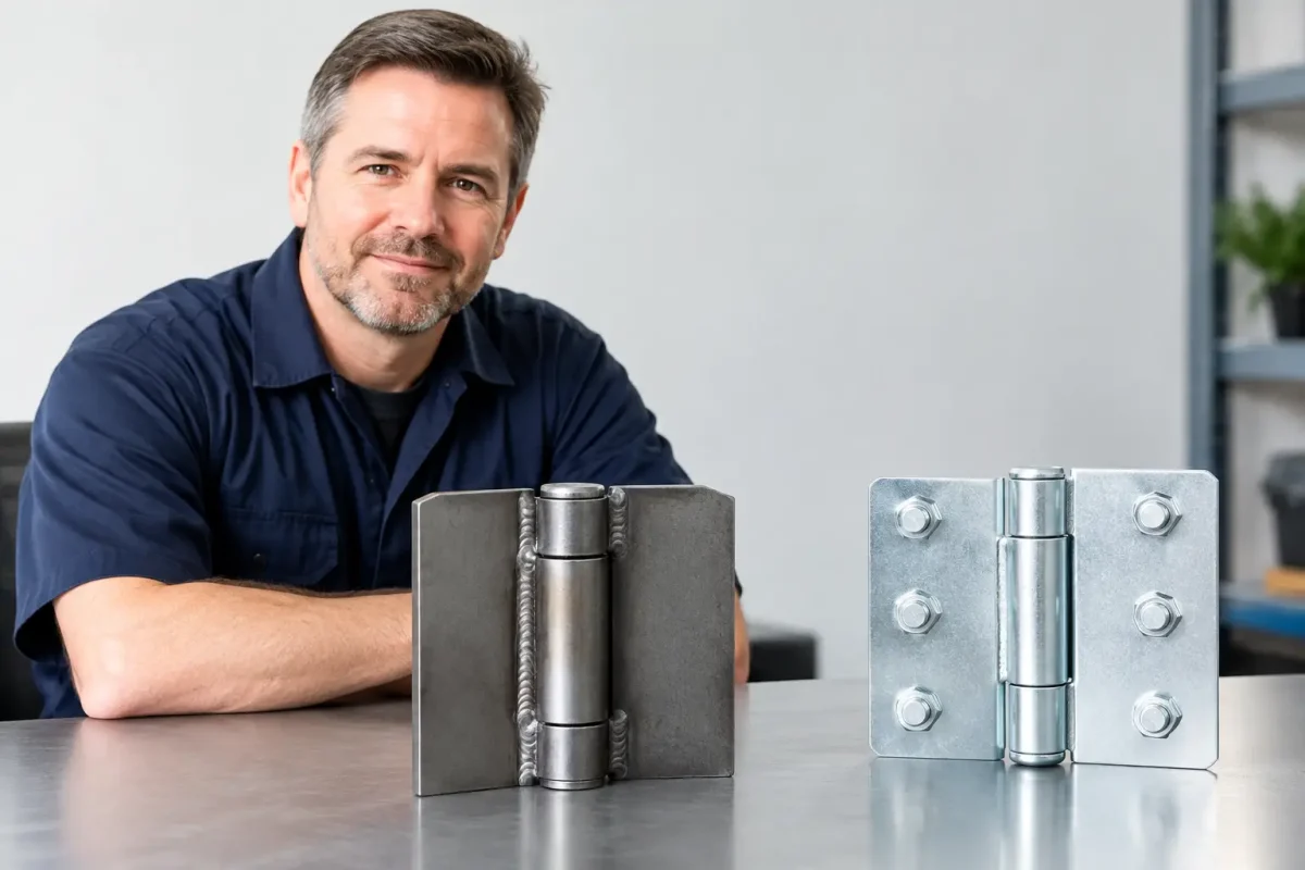 Weldable Hinge Versus Bolted Hinge Choices